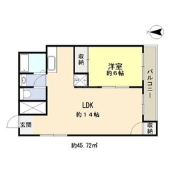 松屋町駅 徒歩7分 5階の物件間取画像